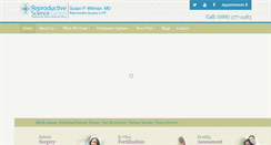 Desktop Screenshot of bayareafertilitydoctor.com